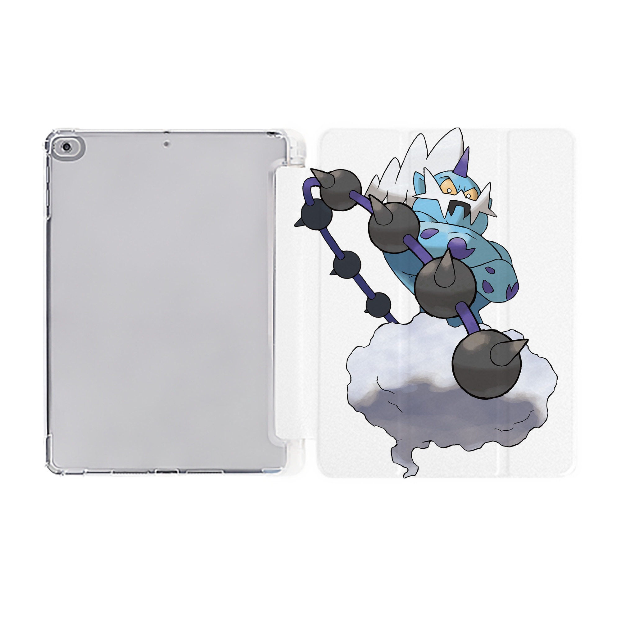 （画像用） ポケットモンスター Pokémon IPad ケース ペン収納付き 三つ折りスタンド PUレザー×シリコン 対応機種9.5/10.5/10.9インチ